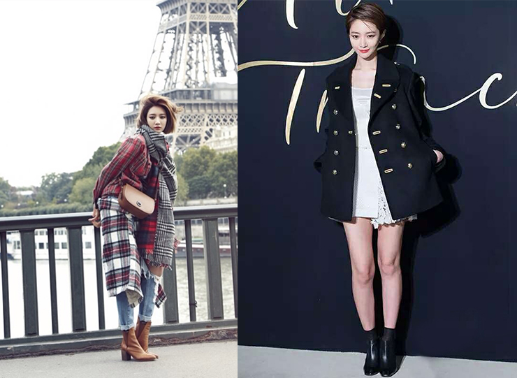 韩国高俊熙短发发型图片,韩国短发女神高俊熙