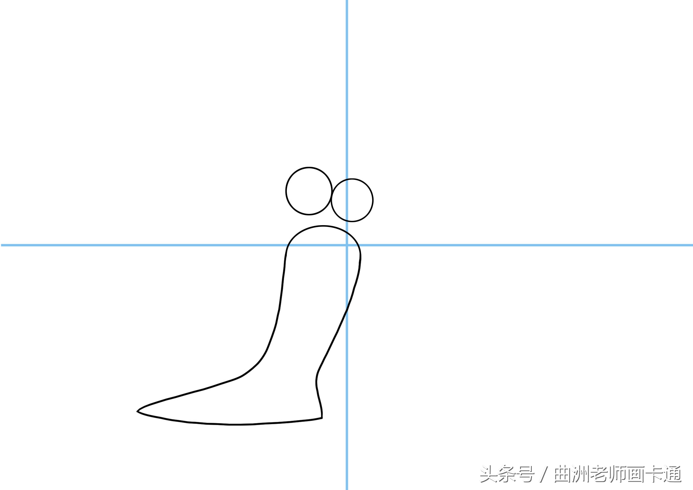 画可爱的蜗牛简笔画,蜗牛简笔画儿童画步骤