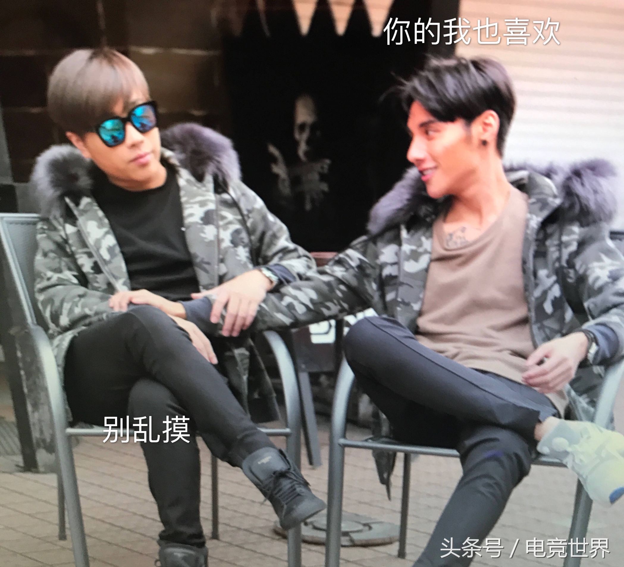 lol主播五五开穿贵妇皮草被嘲讽为最丑男模，简直是买家同款