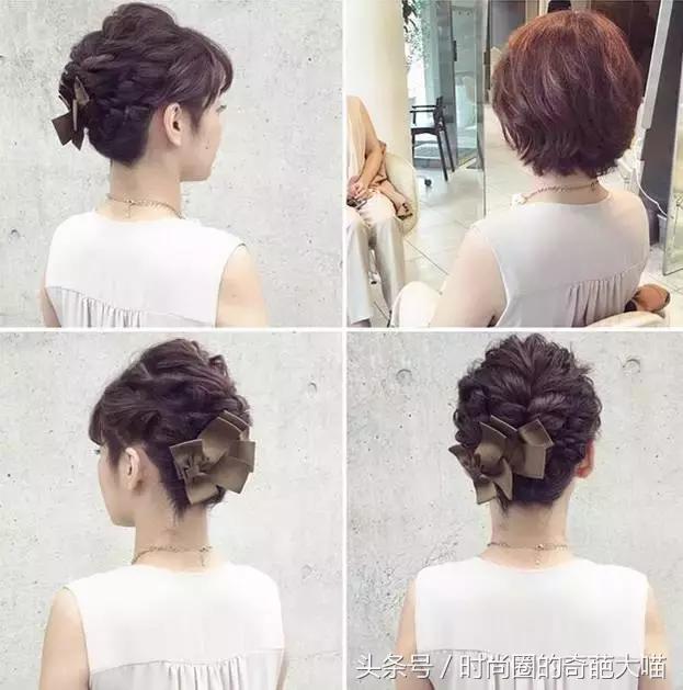 短发女2021流行短发中短发可扎,短发也能如此迷人