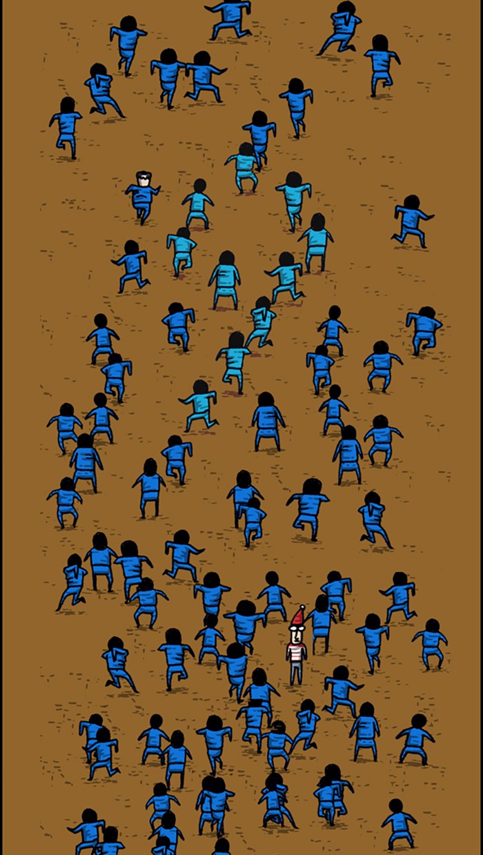 搞笑赵石：8个队在一个场地上同时进行比赛，史上最强足球赛