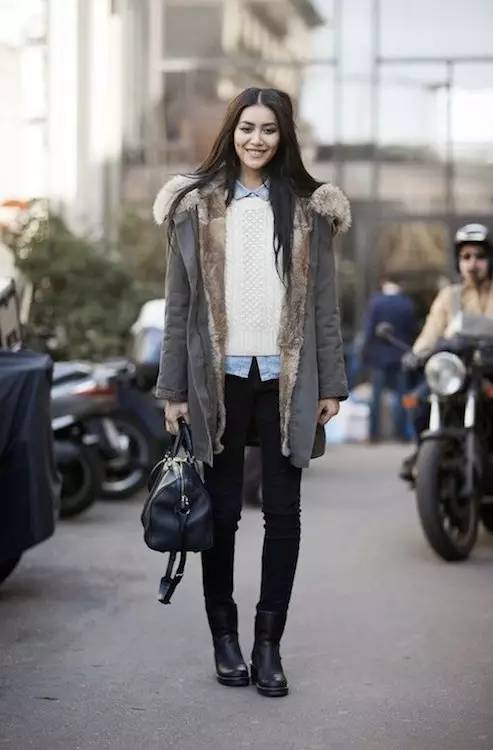 胖子穿m51好看吗,m51夹克上身效果