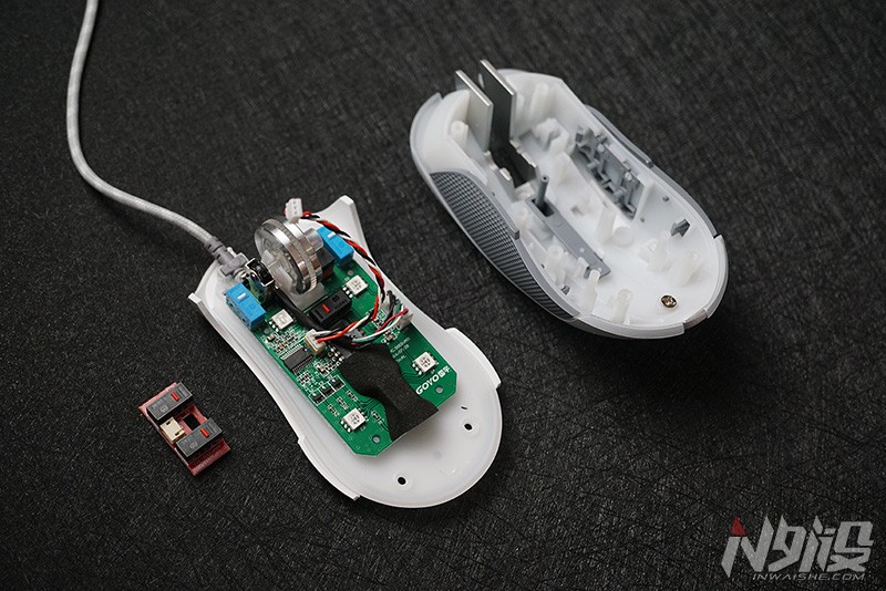 狼蛛鬼鲛鼠标拆解,狼蛛战魂鼠标