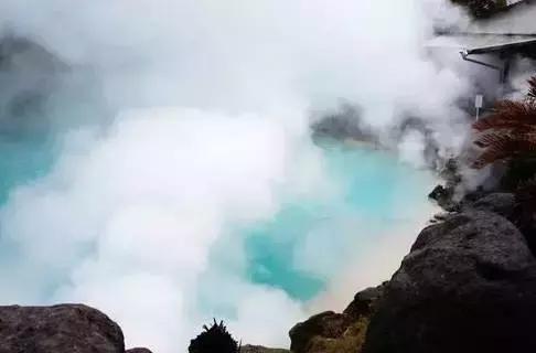 日本别府地狱全景高清无水印,日本别府景点介绍