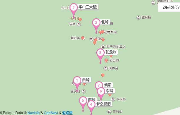 一天爬华山最佳路线,时间有限怎么爬华山