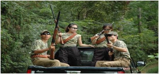 唱K都out了，土豪一年花7万去打猎，猎羊猎猪好狂野！