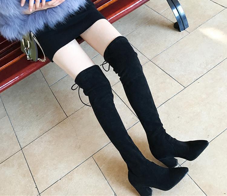 秋冬穿搭高级感长靴,冬日长靴穿搭大衣
