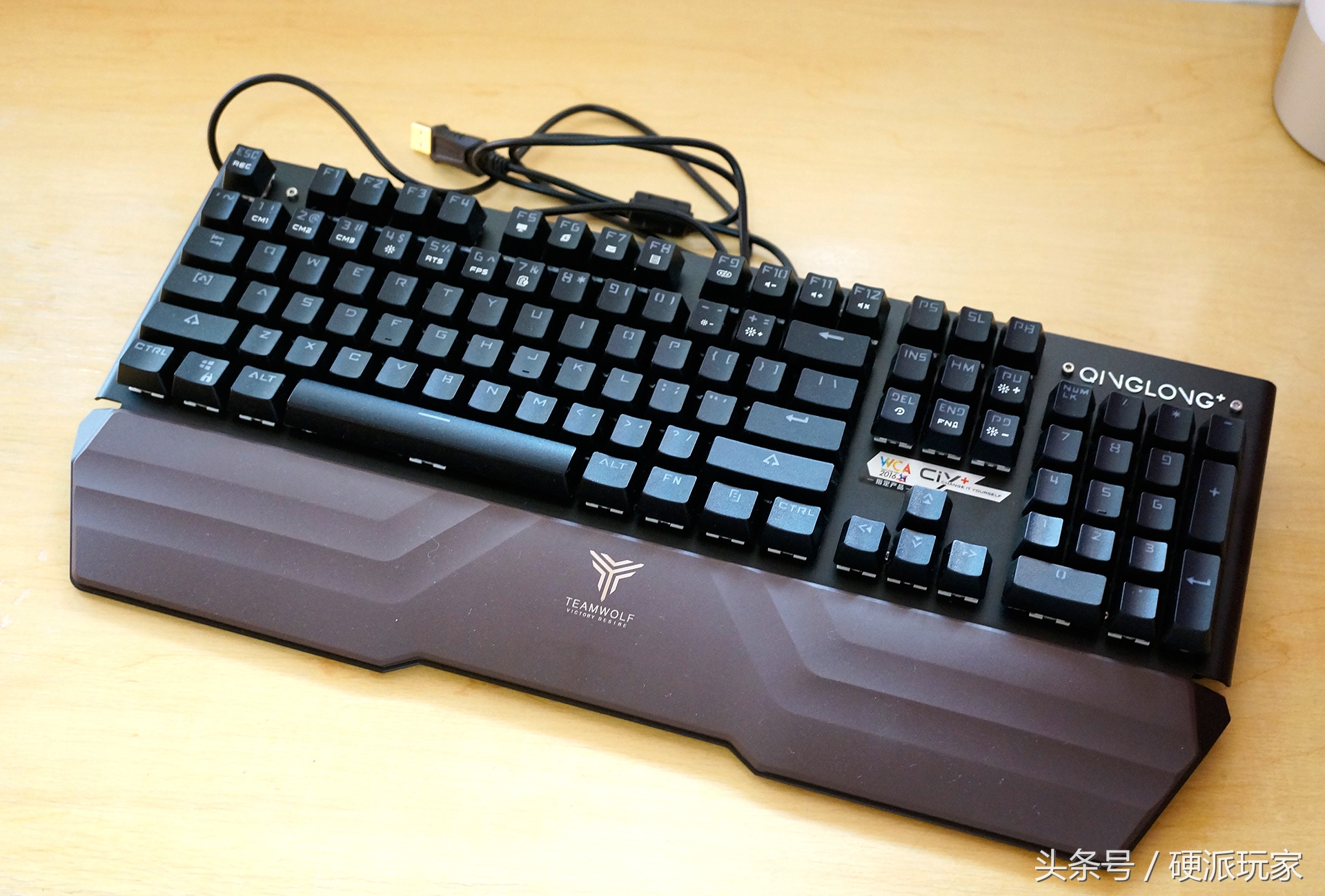 狼派青龙ciy2.0rgb机械键盘,狼派青龙机械键盘