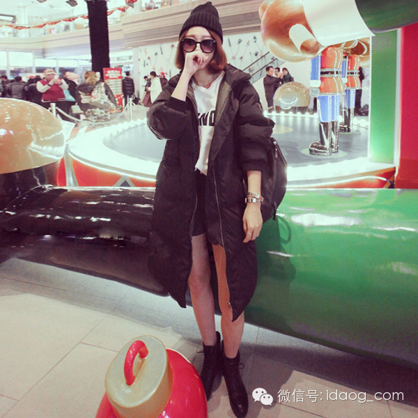 韩版时尚洋气冬季棉服,秋冬加厚韩版休闲保暖棉衣