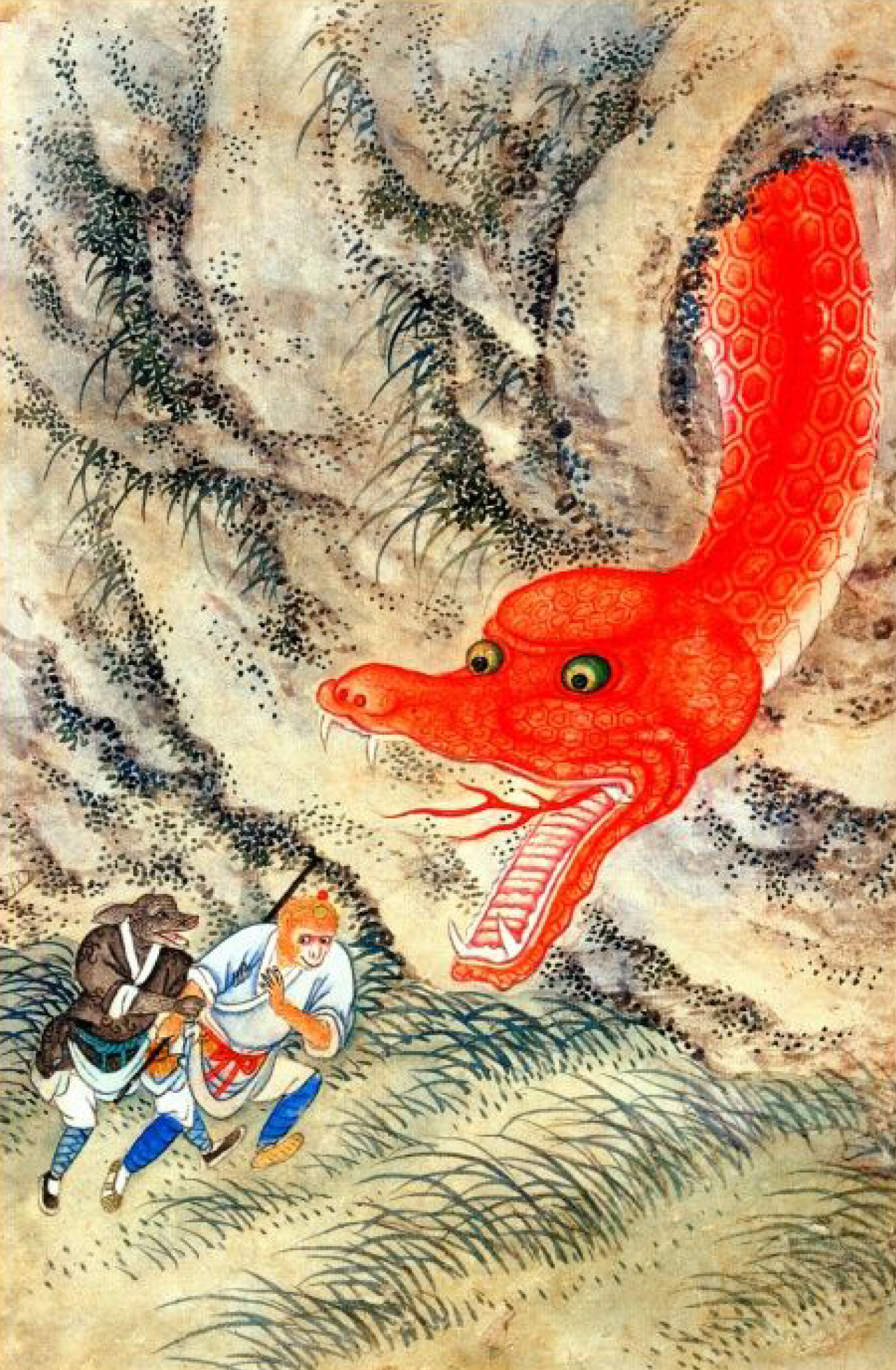 悟空遇到最狡猾清美的妖怪是谁,悟空第二次去黄风洞变成了什么