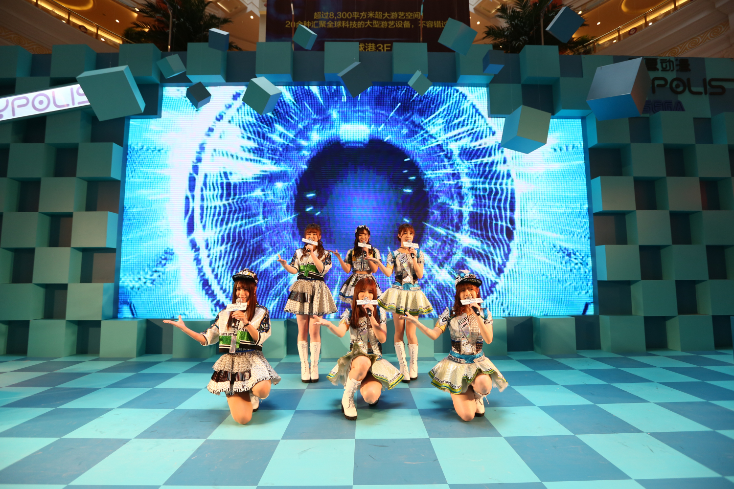 joypolis上海环球港店舞台,上海joypolis世嘉都市乐园舞台