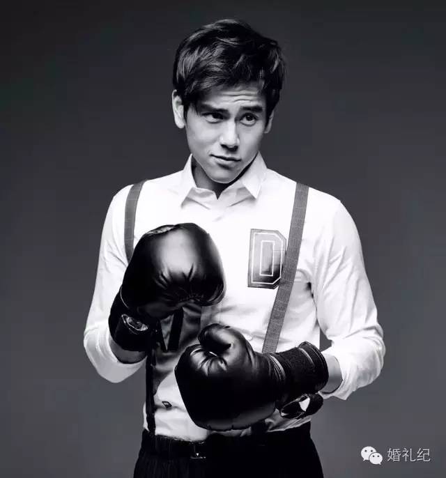 晒老公啦!老公发型对了婚纱照也能拍成韩剧海报哟