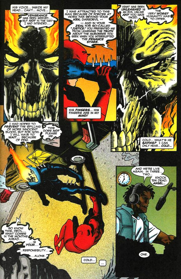 死侍和恶灵骑士合体,死侍怕不怕恶灵骑士