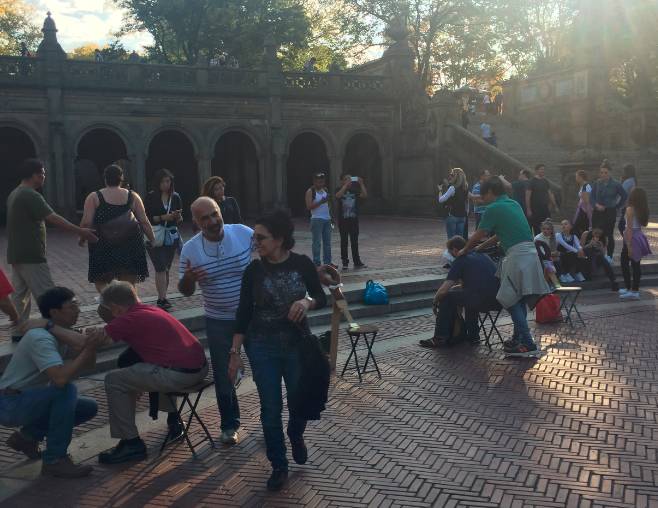 在纽约穿唐装,在纽约穿中国服装