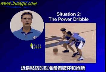 篮球行进间运球教学,篮球左右手交替运球