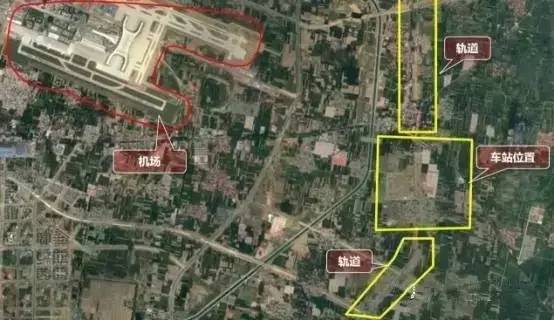 中国第二大会展中心,航空港区高铁站