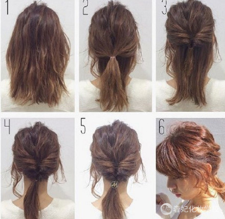 手残党好上手易学的编发教程,简单又随性的6款编发教程