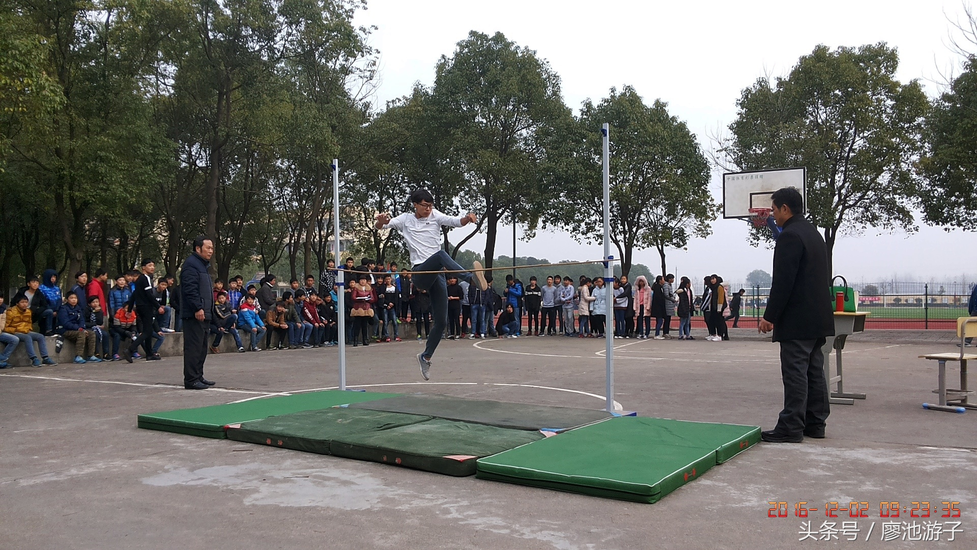 监利桥市镇初级中学运动会,监利县廖池初级中学校运会