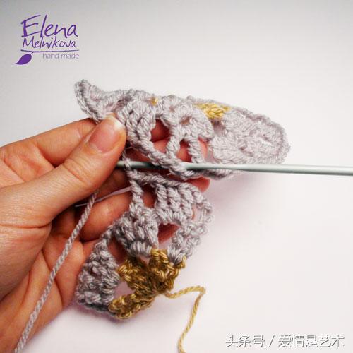 俄罗斯钩针编织教程,俄罗斯钩针钩法视频