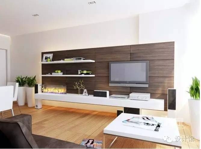 自己动手做木头电视背景墙,用木板做电视墙和电视柜