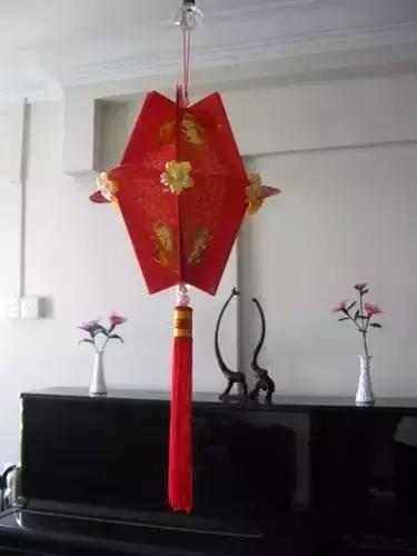 元旦手工100种二年级大红灯笼,元旦幼儿园创意手工灯笼大制作