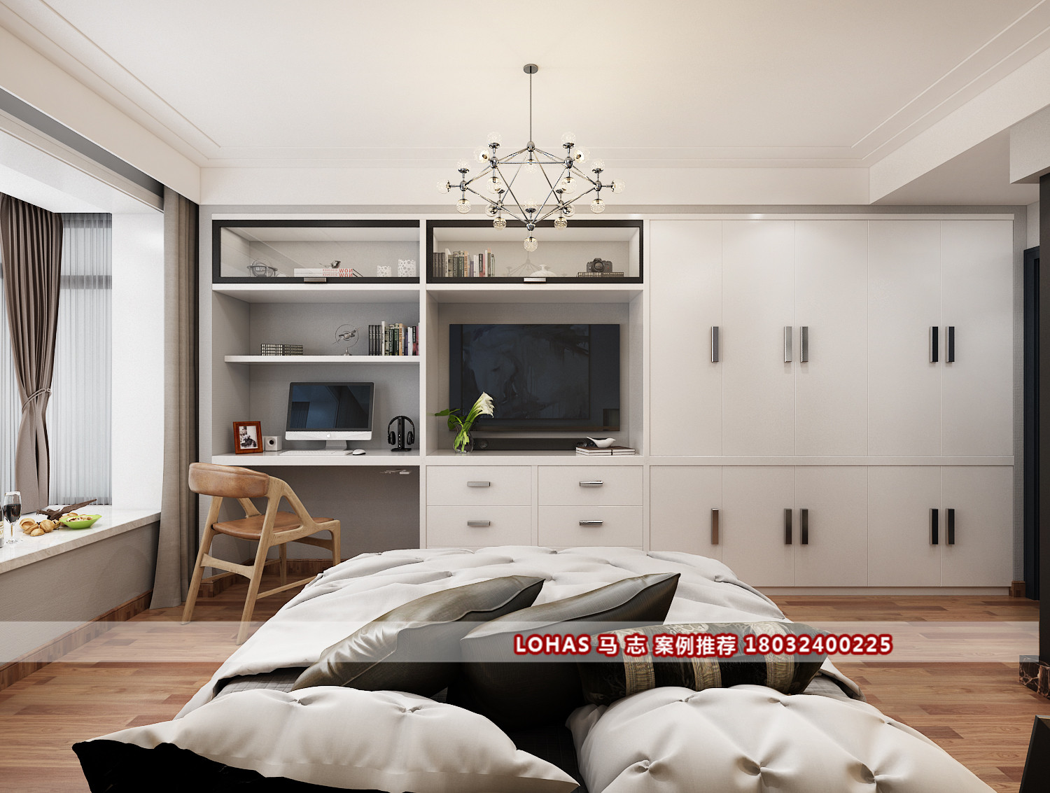 观山湖94平装修效果图,泰丰观湖二室二厅的装修