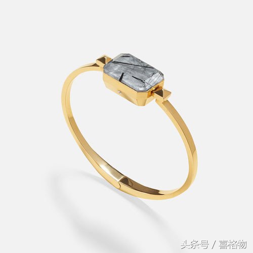 别被女友看到，智能手镯纯金镶宝石好奢侈