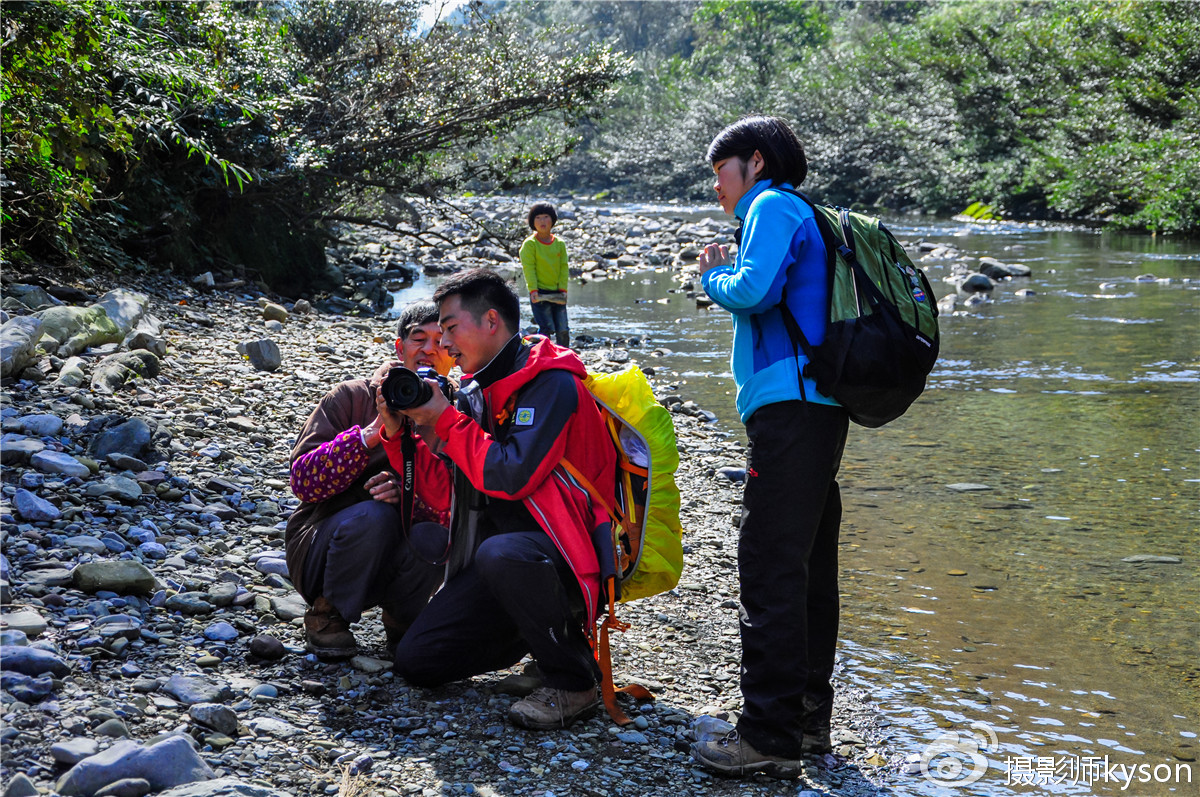 侠之梦受邀参与恩施坪坝营线路测试，冬季溯溪，冰冷刺骨，第一天