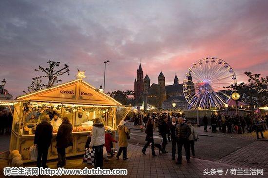 荷兰马斯特里赫特的“魔法圣诞”集市开幕啦！