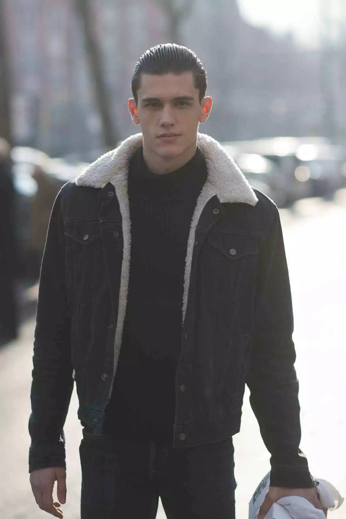 皮草羽绒搭配高级感冬天,真正皮毛一体的皮草外套