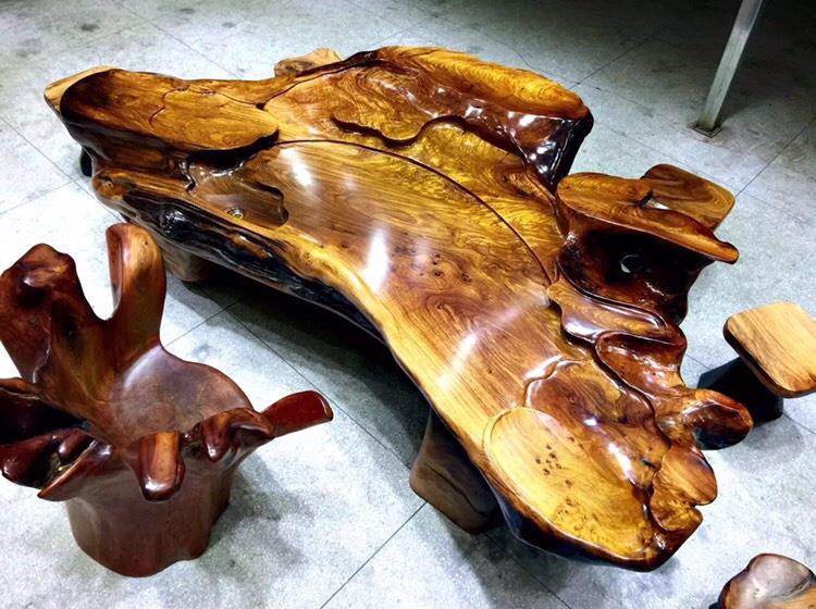 根雕茶盘木艺,根雕茶盘
