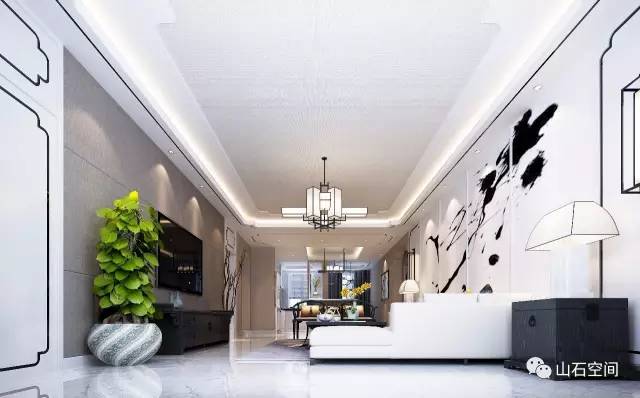 墨舞｜山石作品-郡原小石城140㎡中式传奇