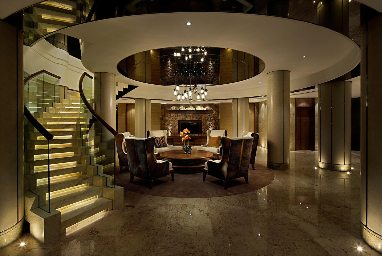 DHA室内设计作品分享:长春益田喜来登别墅会所