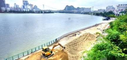 超爽！柳州又一人工沙滩诞生！不出柳州就能看到马尔代夫！