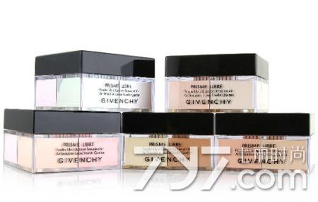 纪梵希散粉四宫格如何用,纪梵希四宫格散粉怎么使用