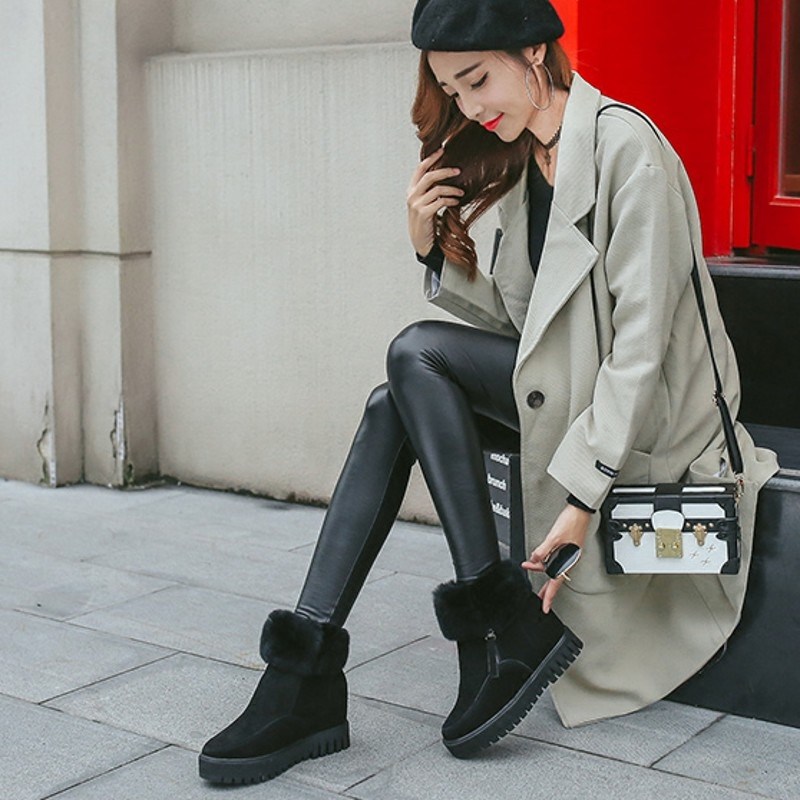 手把手教你，抗寒勇士雪地靴怎么穿才不会显肿