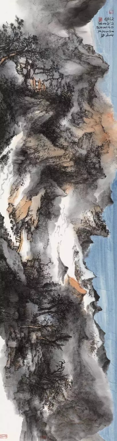 薛从伦山水画,薛从伦山水画欣赏