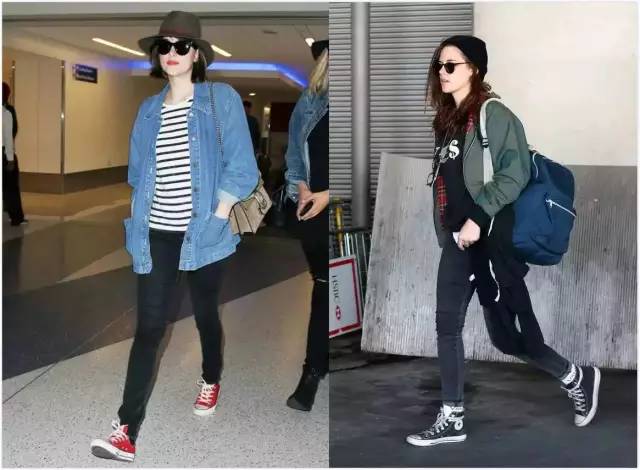 经典的帆布鞋这样搭配最舒服,帆布鞋真的很百搭怎么穿都不过时