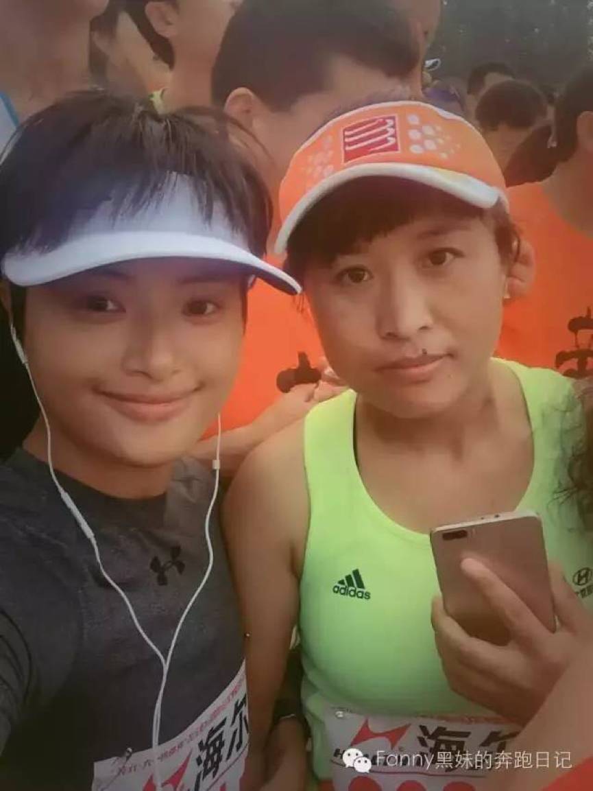 黑妹马拉松图片,马拉松黑妹