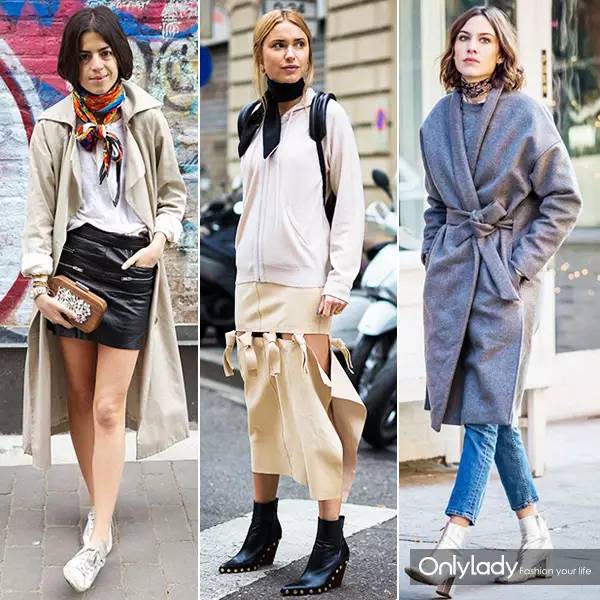 凯特王妃蓝色丝巾,凯特王妃戴丝巾