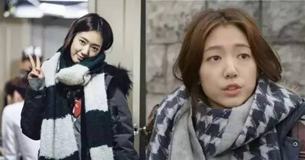 发型跟着风向走,冬天围围巾适合什么发型