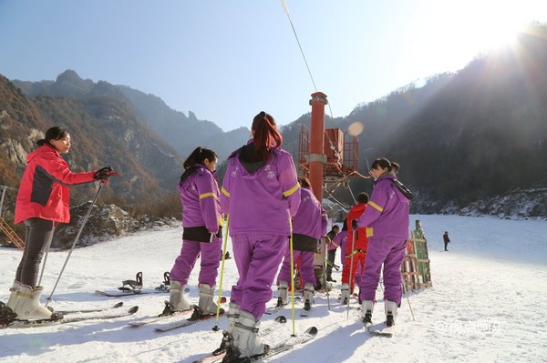 沣峪庄园滑雪,沣峪山庄滑雪