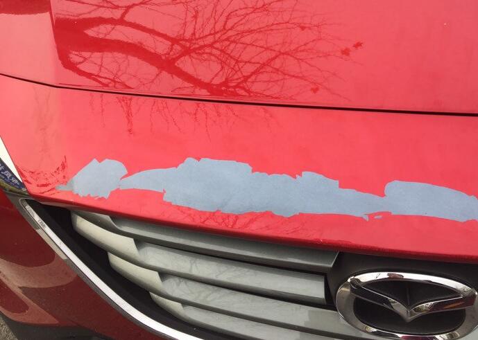 马自达刚提车就撞了后续,提了马自达cx4不会开