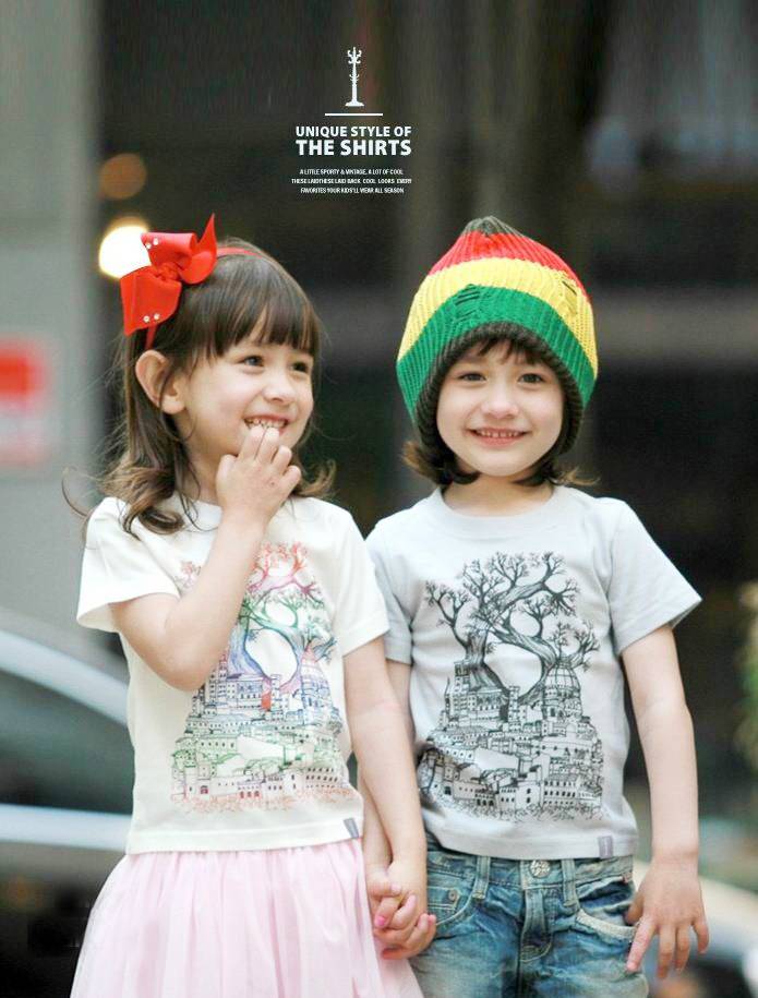 小朋友里的终极存在｜其实是混血儿……