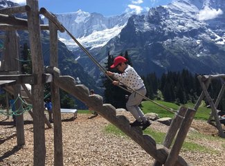 鲜花在脚下，雪山在前方——小淘淘2016年暑假瑞士徒步记