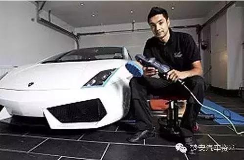 世界上最贵的洗车工洗车过程,洗车全球最贵