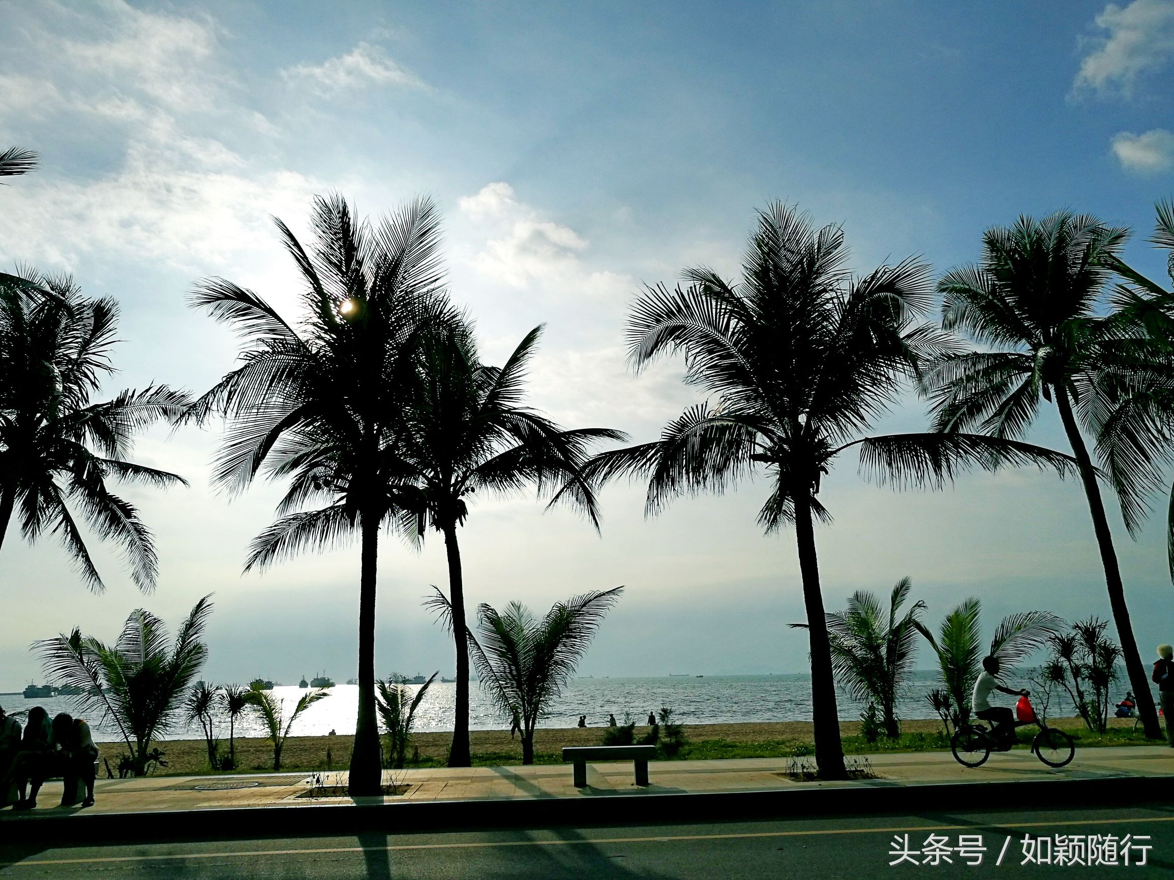 三亚湾之上一颗璀璨明珠,三亚太阳湾最美海湾