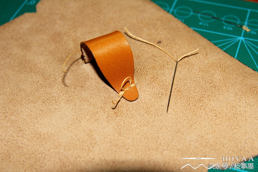 新手也可以做的眼镜皮套教程