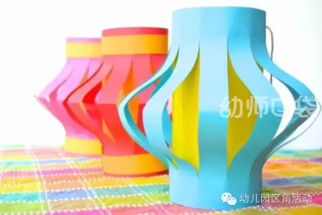 灯笼装饰幼儿园简单漂亮,幼儿园新年手工吊饰环创走廊灯笼