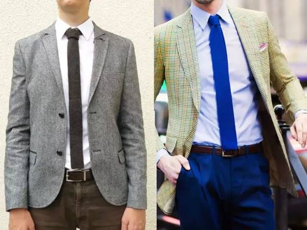 学院风两件套针织领带,时尚针织领带图片大全